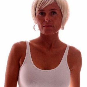 Blond krátká paruka