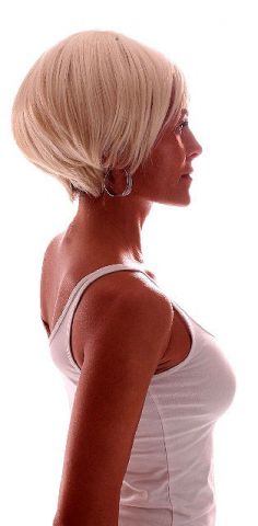 Blond krátká paruka - Obrázek 5