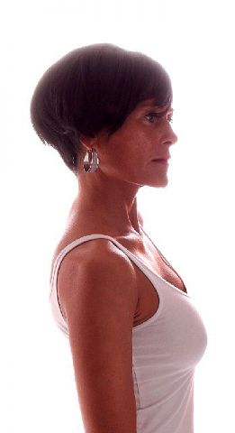 Černá krátká paruka - Obrázek 6