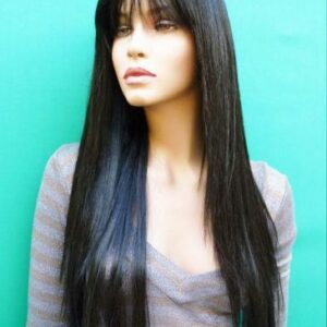 Černá paruka matná