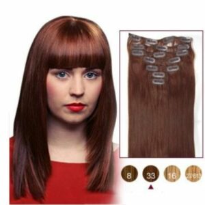 Clip in hair hnědá