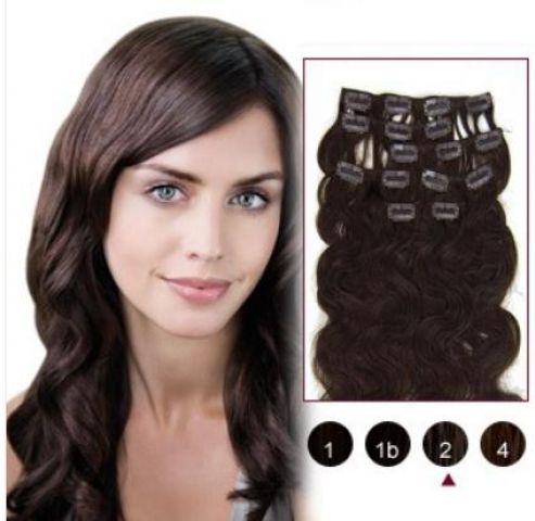 Clip in vlasy vlnité