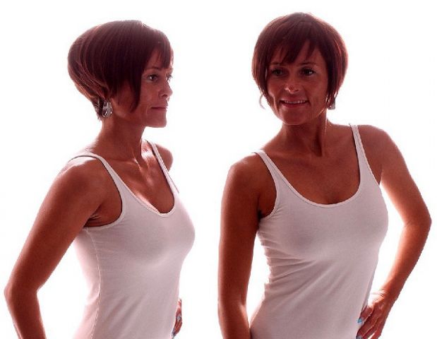 Hnědá krátká paruka - Obrázek 3