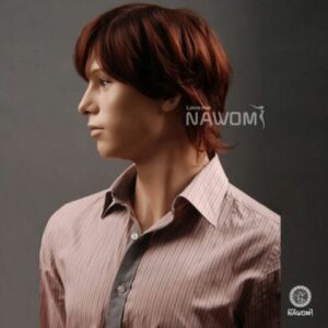 Hnědá pánská paruka Jacob