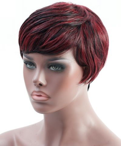 Krátká paruka s melírem Norah - Obrázek 2