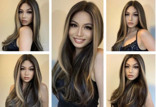 Lace front paruka luxusní Modell sleva 30% - Obrázek 2