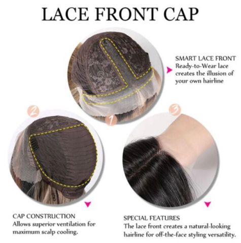 Lace front paruka luxusní ombre sleva 30% - Obrázek 4