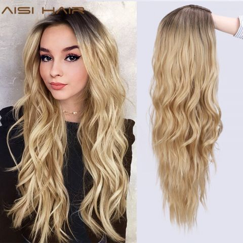 Luxusní paruka Ombre Blond