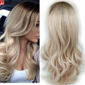 Luxusní paruka Ombre Platina