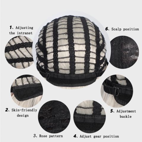 Luxusní platinová vlnitá paruka Beauty - Obrázek 6