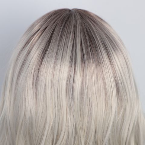 Luxusní platinová vlnitá paruka Beauty - Obrázek 7