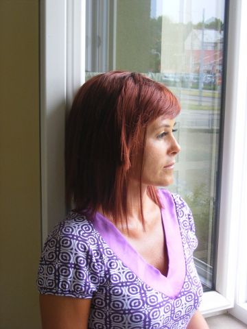 Paruka bordó - Obrázek 2