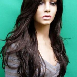 Paruka černá vlnitá