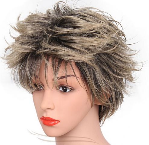 Paruka přirozeného střihu Jenner Grey