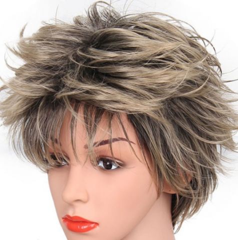 Paruka přirozeného střihu Jenner Grey - Obrázek 2