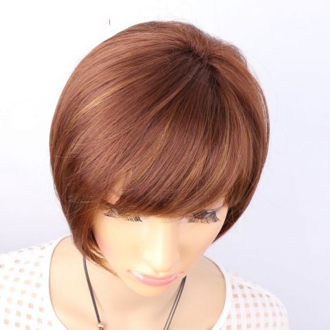 Přirozená krátká paruka Georgia - Obrázek 4