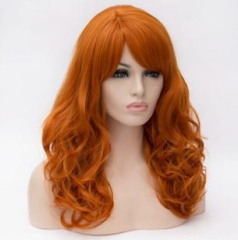 Zrzavá paruka Ginger