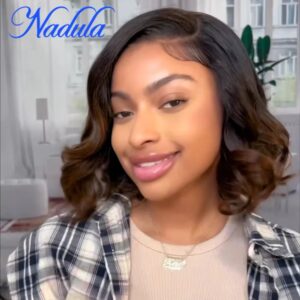 Paruka z pravých vlasů hnědá krátká