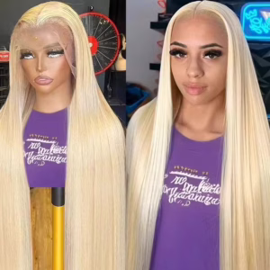 Paruka z pravých vlasů dlouhá blond – více délek