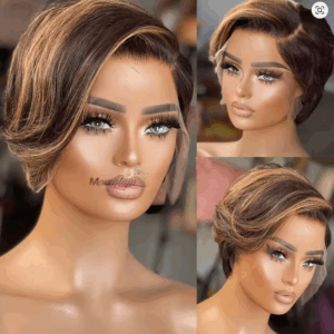 Krátká paruka lace front