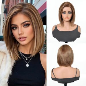 Paruka z pravých vlasů střední – více barev